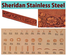 Sheridan Stainless Steel Stamps
