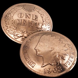 Old  Indian Head Cent