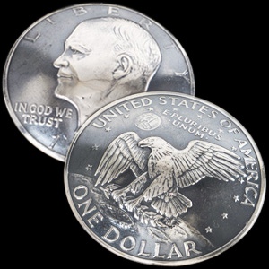 Old Eisenhower Dollar