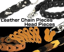 Leather Chain Piece Head Pieces