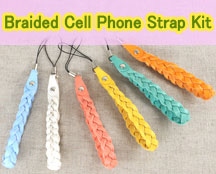 Braided Cell Phone Strap Kit
