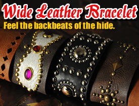 Wide Leather Bracelet Kit