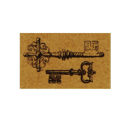 Flea Market Stamp - Antique Key