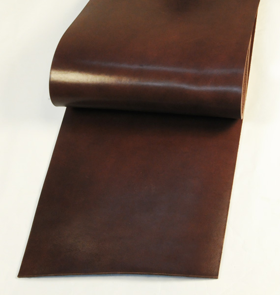 Leather cut in 30cm width, LC Leather Glazed Standard <Dark Brown>