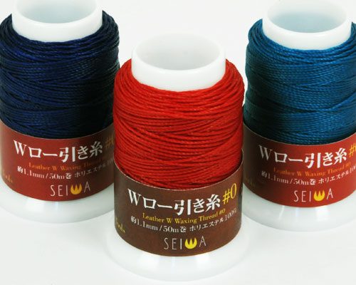 Seiwa Waxed Thread (50 m) #0 (1.1mm×50m)