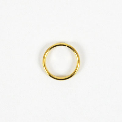 Double Split Key Ring - 8 mm - Gold