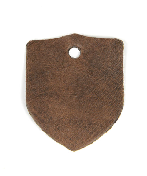 Leather Tag (Shield) - LC Mostro