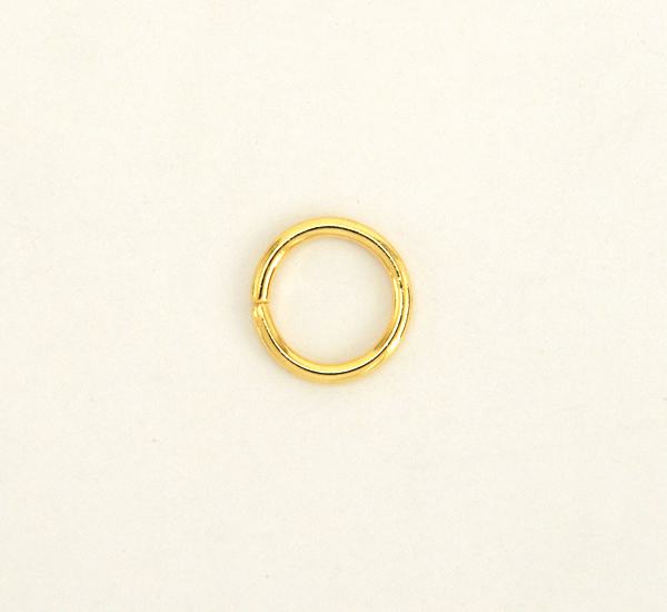 Iron Jump Ring - 12 mm - Gold -