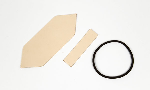 Leather Hair Ribbon kit - LC Tooling Leather Standard
