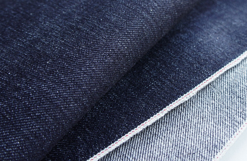 Blue 13oz Selvedge Denim Fabric