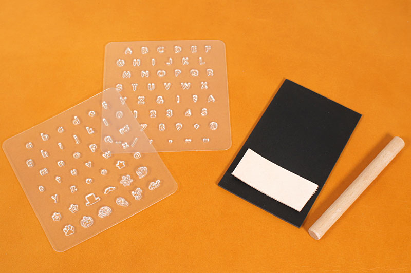 Stamping Sheet Kit <Alphabets / Sans-serif> - 4.5 mm