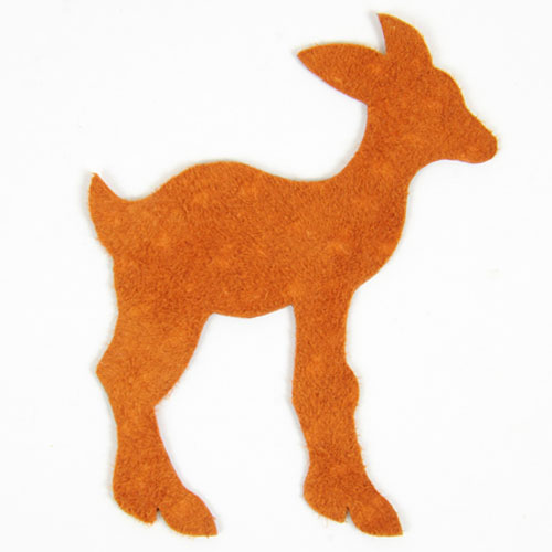 <Suede Leather>Animal Charm Bambi