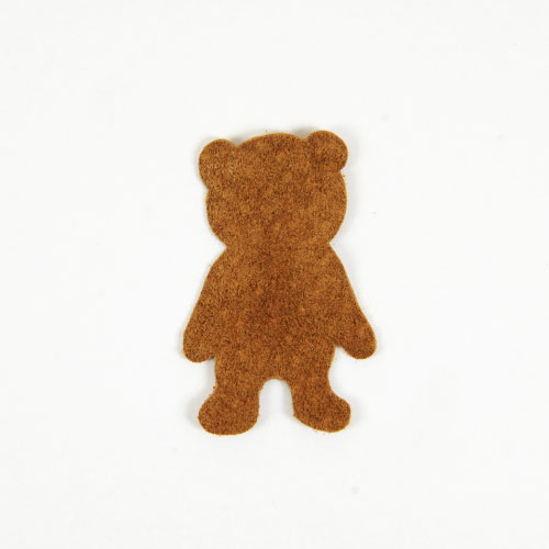 <Suede Leather>LC Bear Charm S