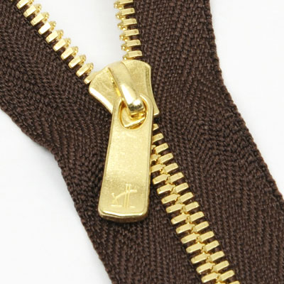 YKK Zipper <EXCELLA>#3 12cm Golden Brass