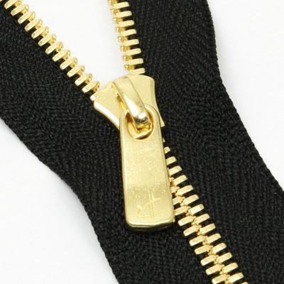 YKK Zipper <EXCELLA>#3 14cm Golden Brass