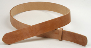 Hermann Oak Harness Leather Belt Blanks L 130 cm x W 2.0 cm