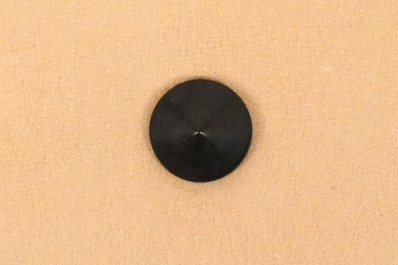 Cone Rivet - Large - Dull Black < 10 mm >