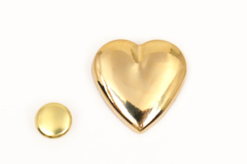 Decorative Rivet Heart | LeatherCraftTools.com | Leathercraft 