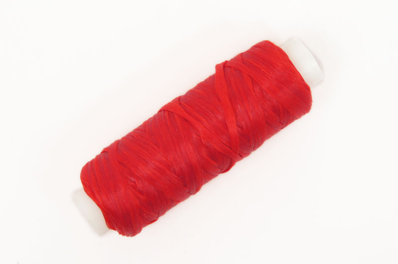 Artificial Sinew ( Small ) - 20 yd (18.3 m) Red