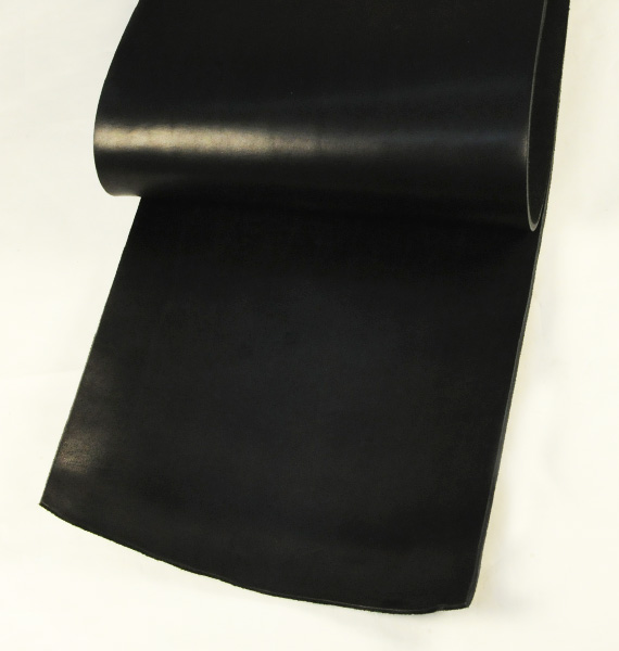 Leather cut in 30cm width, LC Leather Glazed Standard <Black>