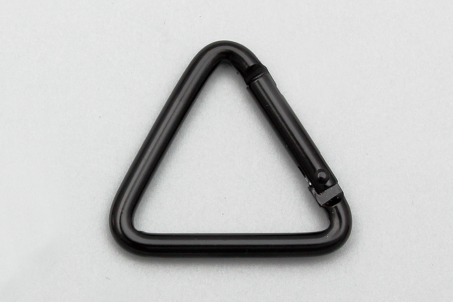 Triangle Carabiner <33 mm> - Black Paint -