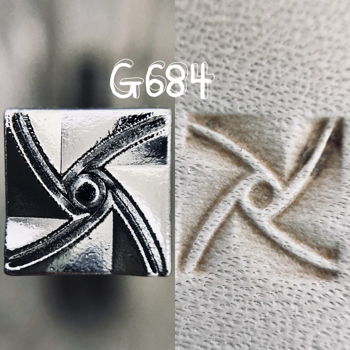 <OKA FACTORY Stamp> Geometric G684