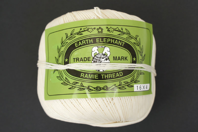 Waxed Ramie Thread (White) 225g (4 ply twisted)