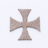 Leather Charms <Backing Charm> Cross (small)