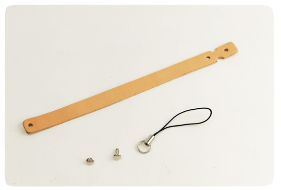 Leather Strap Loop Type - Hermann Oak Tooling Leather