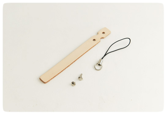 Cell Phone Strap - LC Tooling Leather Standard