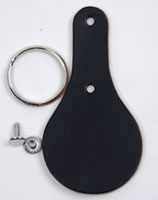 Round Keychain Kit - Oiled Leather