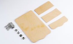 Key Case Kit - Hermann Oak Tooling Leather
