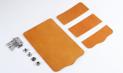 Key Case Kit - Hermann Oak Bridle Leather