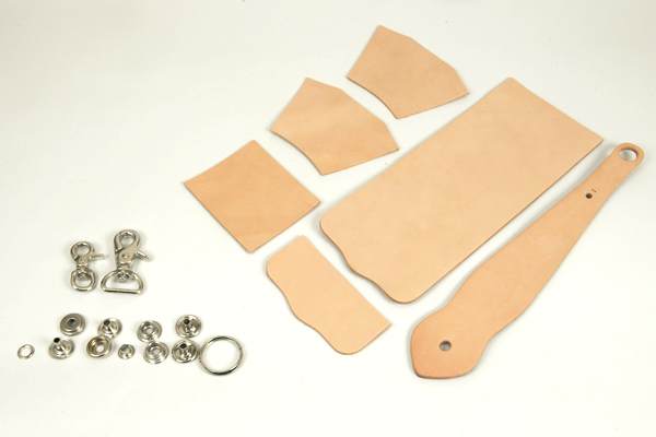 Key Fob Coincase Kit - Tooling Leather Himeji