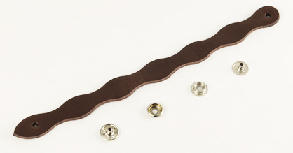 Wavy Leather Bracelet Kit 15<M> - LC Leather Glazed Standard