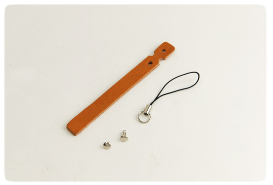 Cell Phone Strap - Oiled Leather