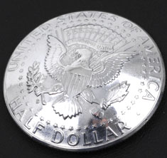 Old Kennedy Half Dollar 1964 Eagle <Screw Back>