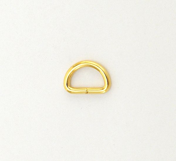 D Ring - 10 mm - Gold