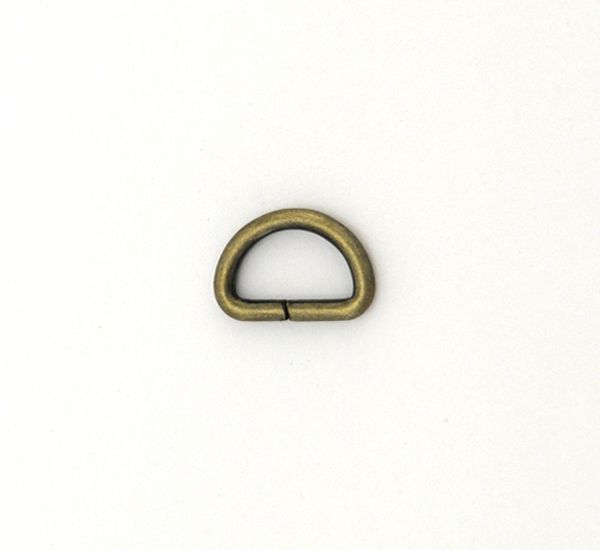 D Ring - 10 mm - Antique