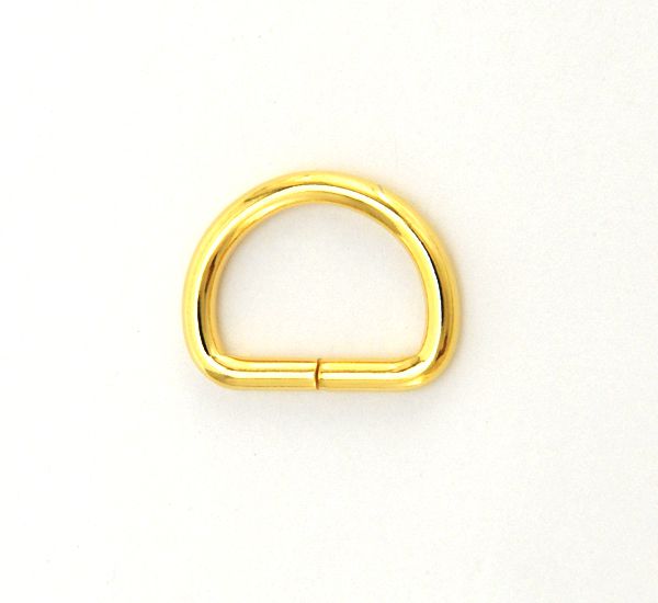 D Ring - 18 mm - Gold