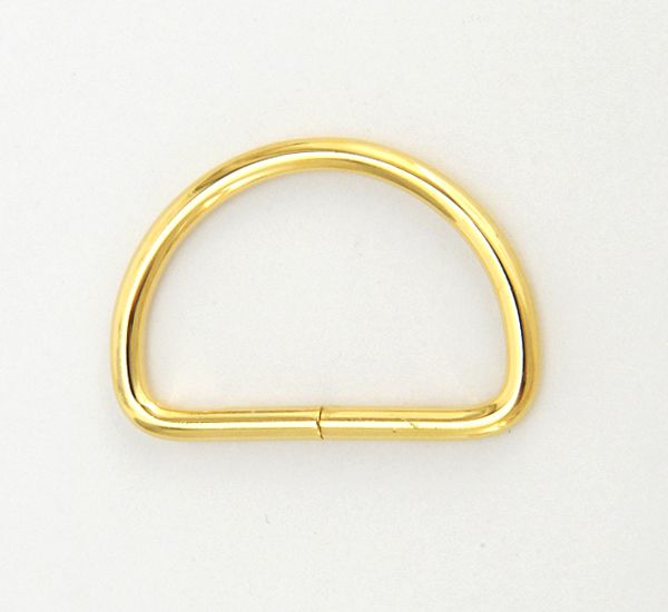 D Ring - 30 mm - Gold