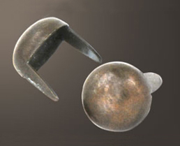 Round Head Spot - Relic Brass <1/8">