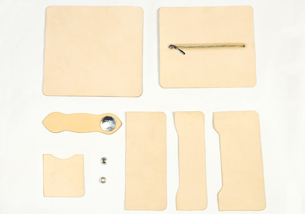 LC M Long Wallet Kit - Tooling Leather Himeji