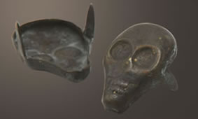 Skull Spot - Relic Brass <24mm>