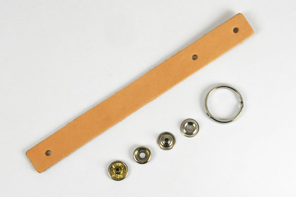Loop Key Strap Kit - Hermann Oak Tooling Leather