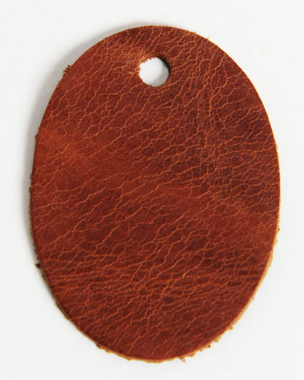 Leather Tag (Oval Shape) - LC Mostro