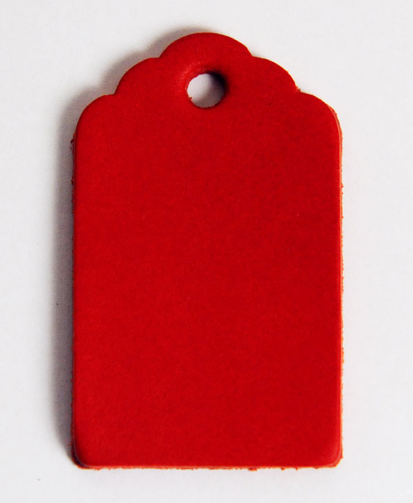 Leather Tag (Luggage Tag B) - Various Color Leather