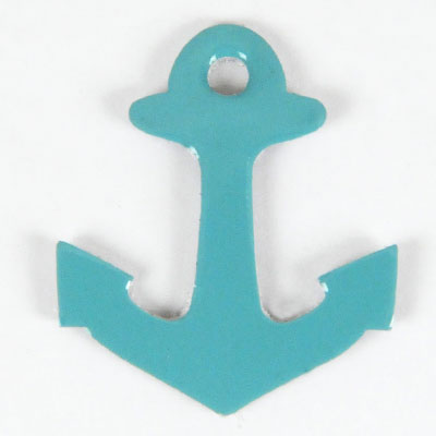 <Enamel>Marine Charm Mini Anchor