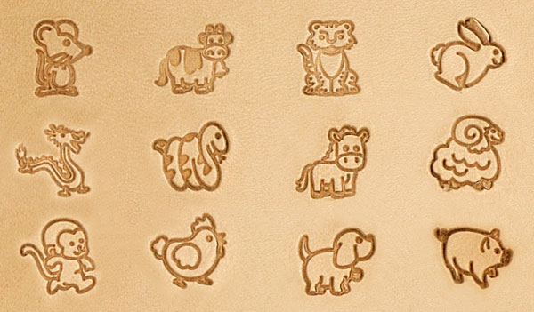 Chinese Zodiac Stamp Set