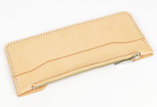 LC M Long Wallet Semi Assembled Inner Parts with Zipper - Tooling Leather Himeji